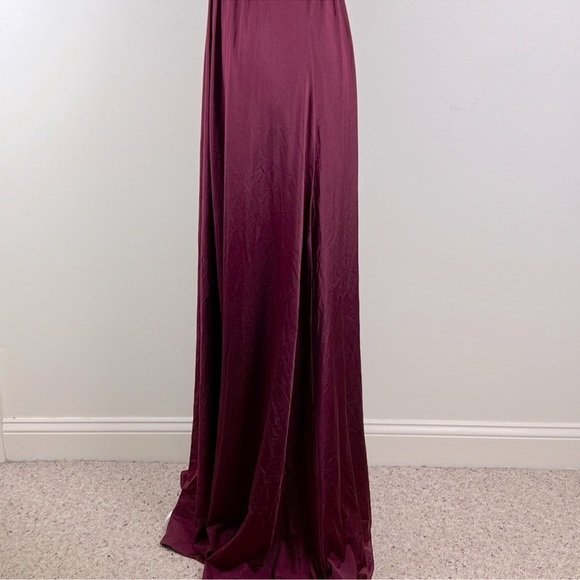 La femme dark dark berry dress - Picture 9 of 14